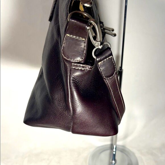 Le Donne Classic Satchel Bag - Colombian Vaquetta Cowhide Leather Women’s Bag - Picture 4 of 14